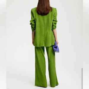 MEGANGZ TROUSERS. Color: Minced Herb. New with tags.